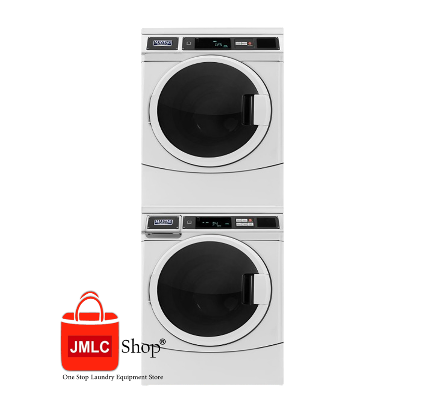 Stacked Washer Dryer Maytag MHN33 MDG28 Non Coin Distributor Mesin