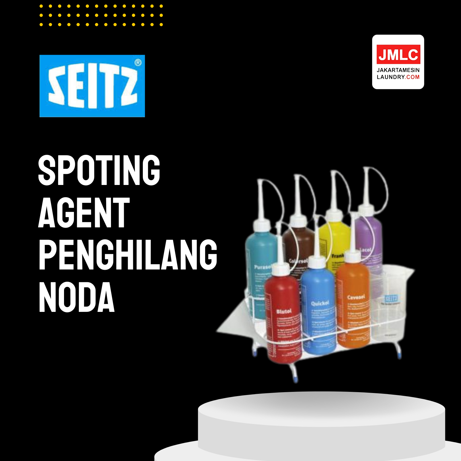 Spoting Agent Spoting Agent Penghilang Noda - JMLC - Distributor Mesin Laundry ...
