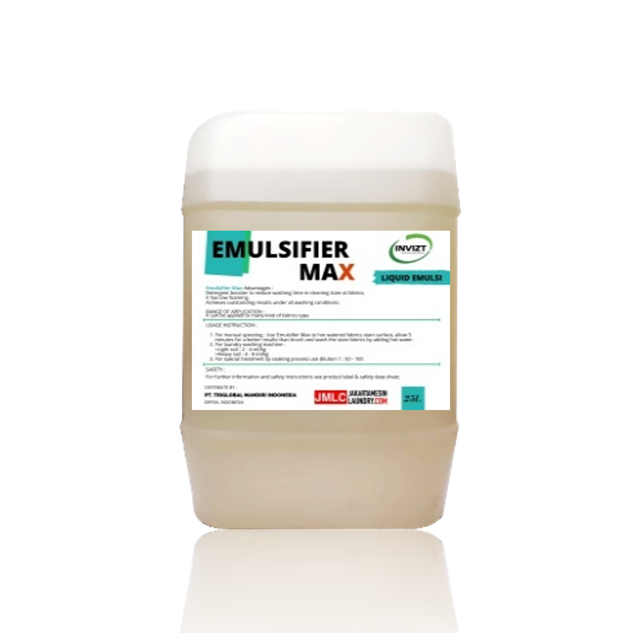 Emulsifier Laundry Hotel Invizt Emulsifiermax Distributor Mesin